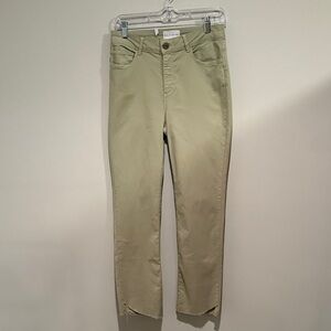 Lola Olive Ankle Jeans